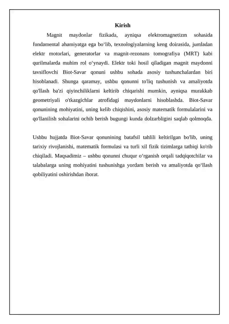 Bio-Savart-Laplas qonuni 3