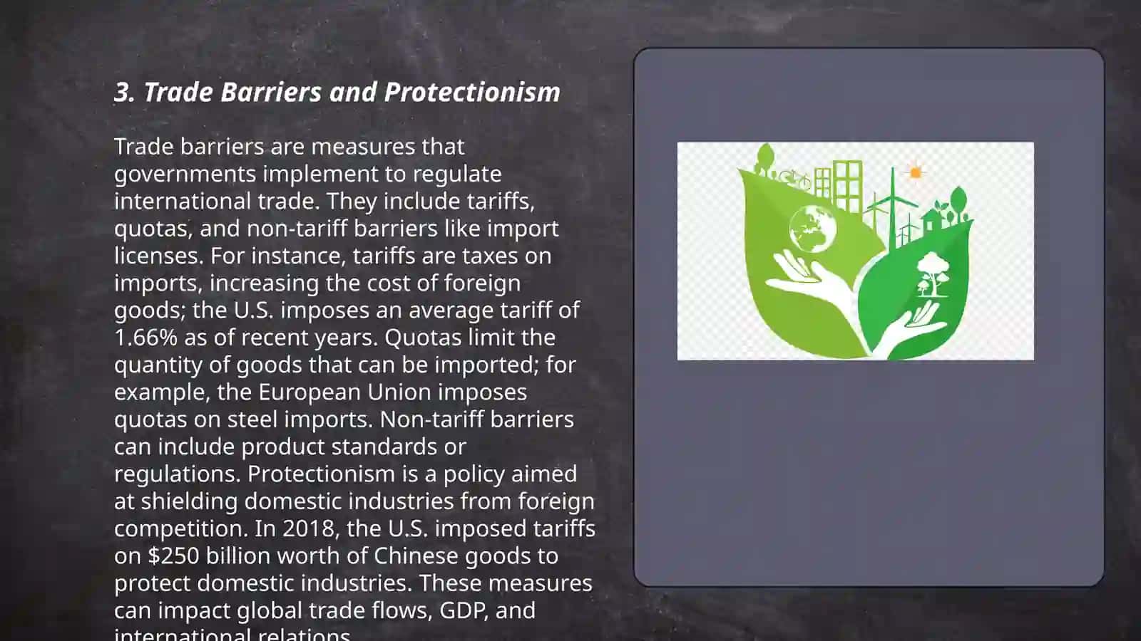 Trade Barriers and Protectionism 3