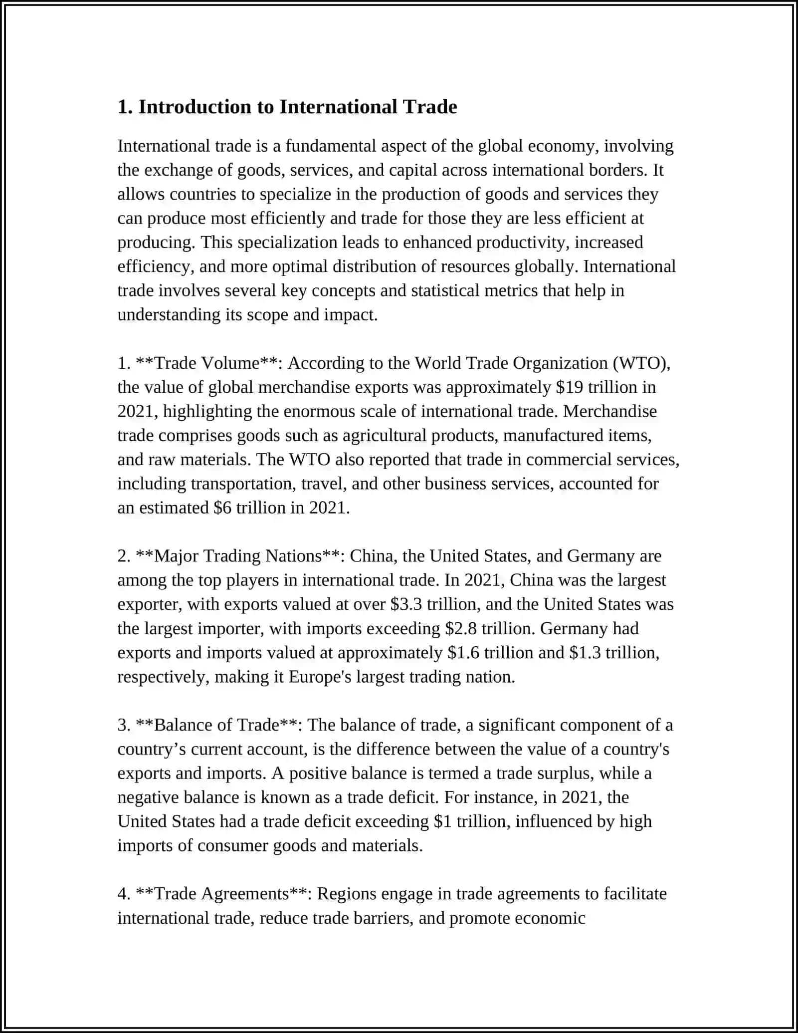 BASICS OF EXPORT AND IMPORT ACRIVITIES 3
