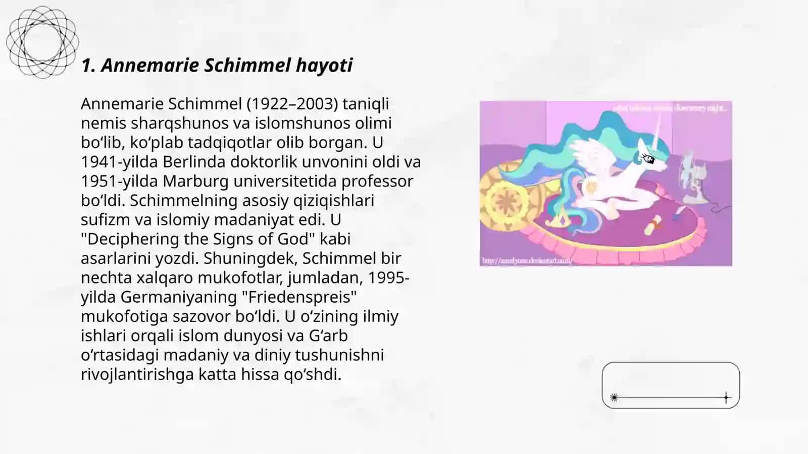 Annemarie Schimmel hayoti 3