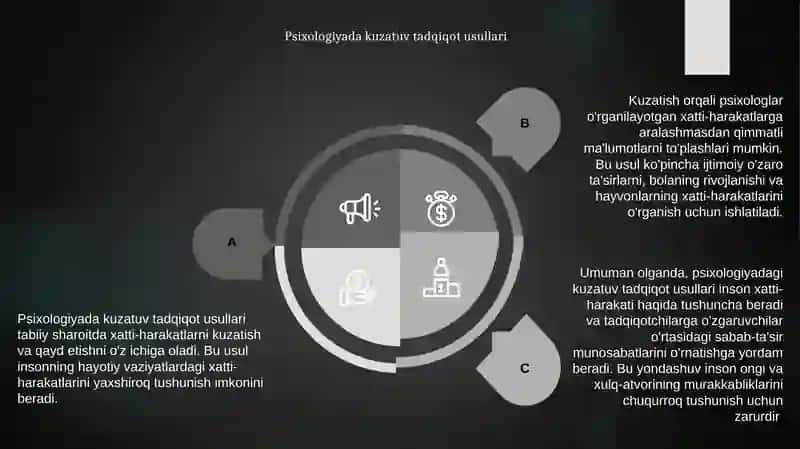 Psixologiyada kuzatuv tadqiqot usullari 3