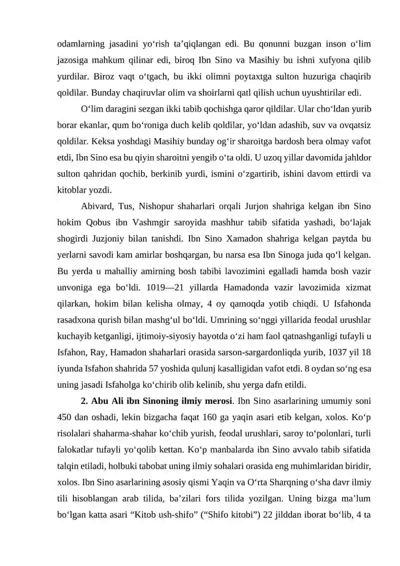 Abu Ali ibn Sino — buyuk qomusiy  alloma 3