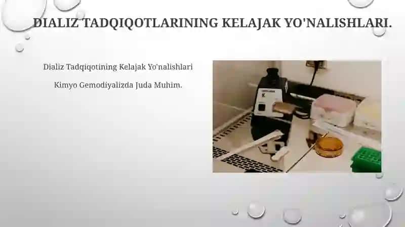 Dializ: Boshlang'ich 3