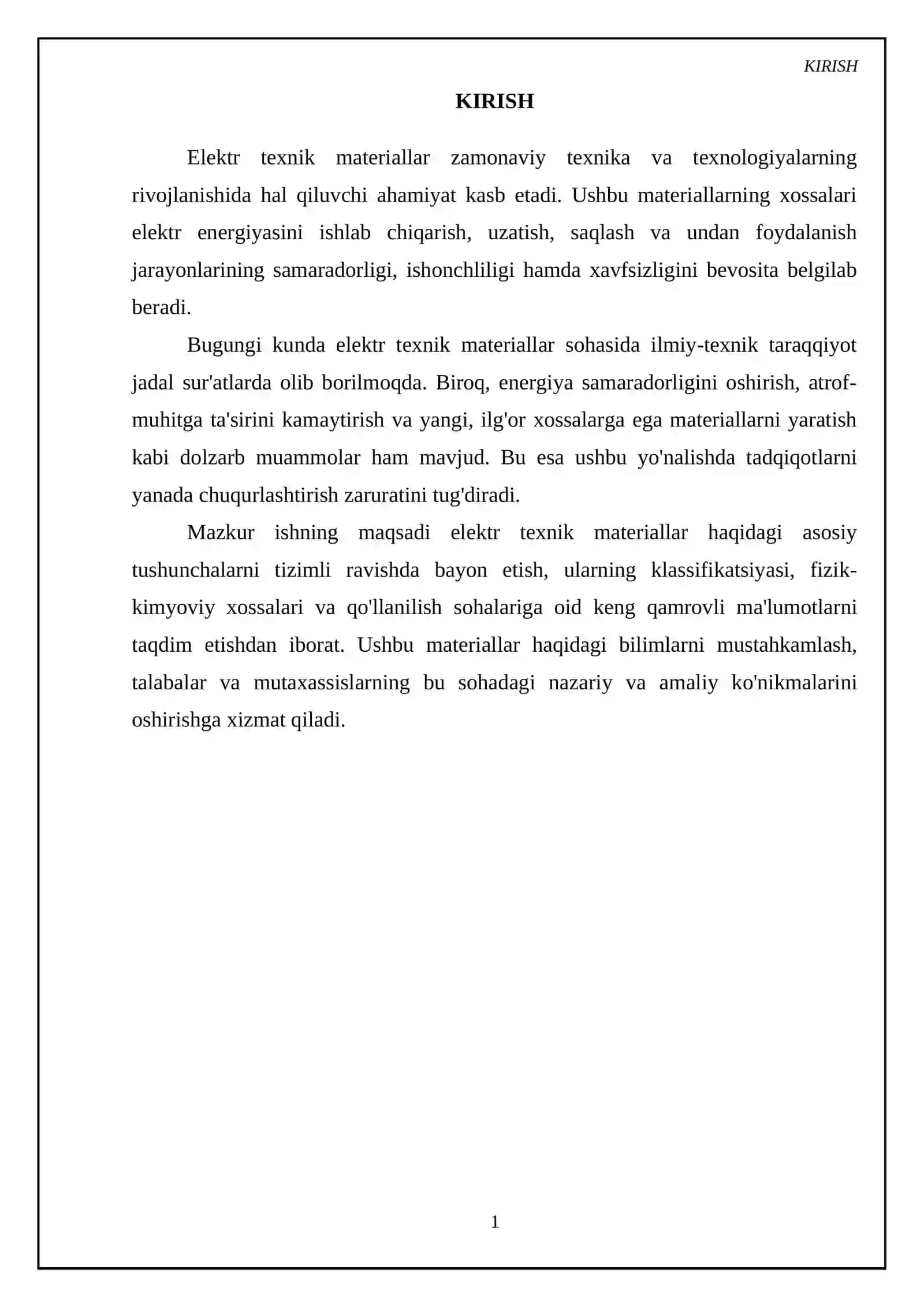 Elektr texnik materiallar haqida asosiy tushunchalar 3