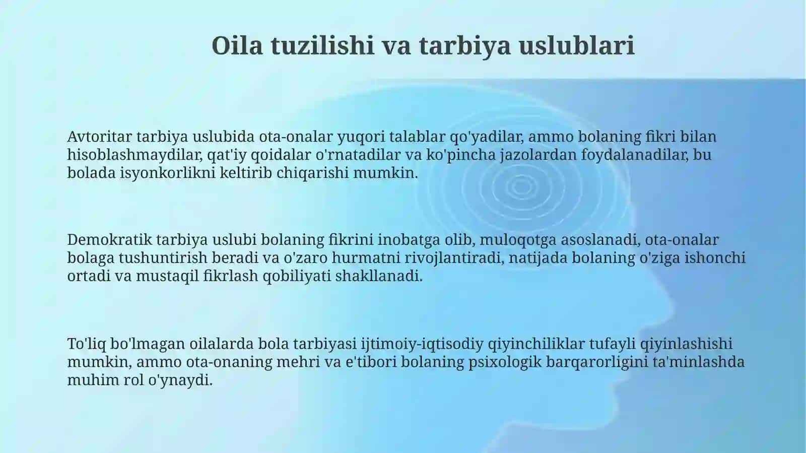 Oilaviy tarbiya 3