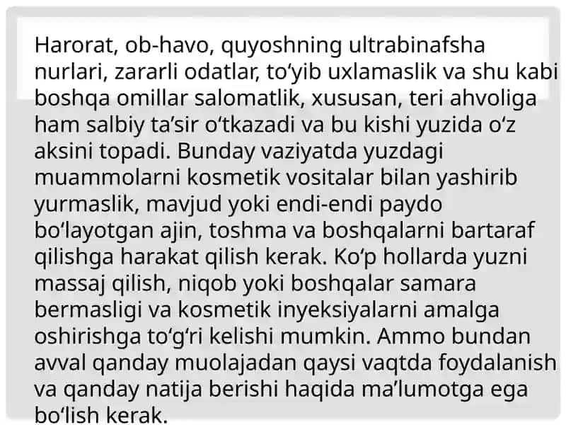Zamonaviy kosmetologiya 3