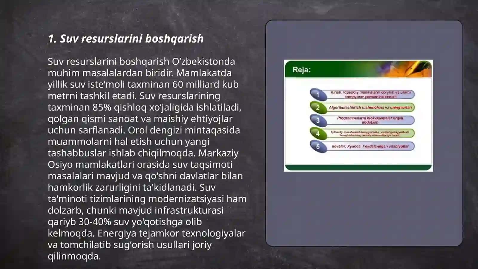 Vaziyatli masalalar tuzish 3