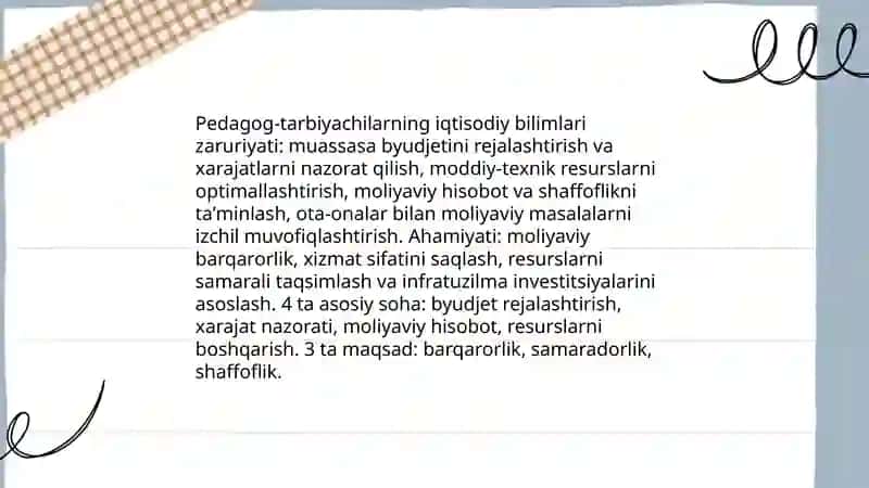 Maktabgacha ta'lim muassasalari (MTM) 3