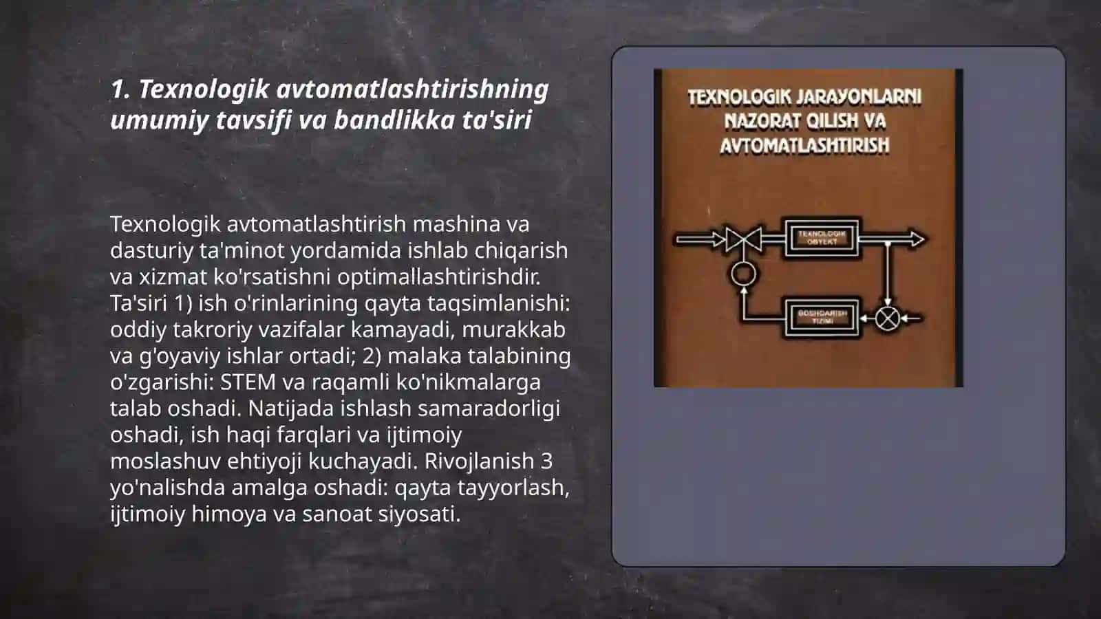 Texnologik avtomatlashtirish va bandlik 3