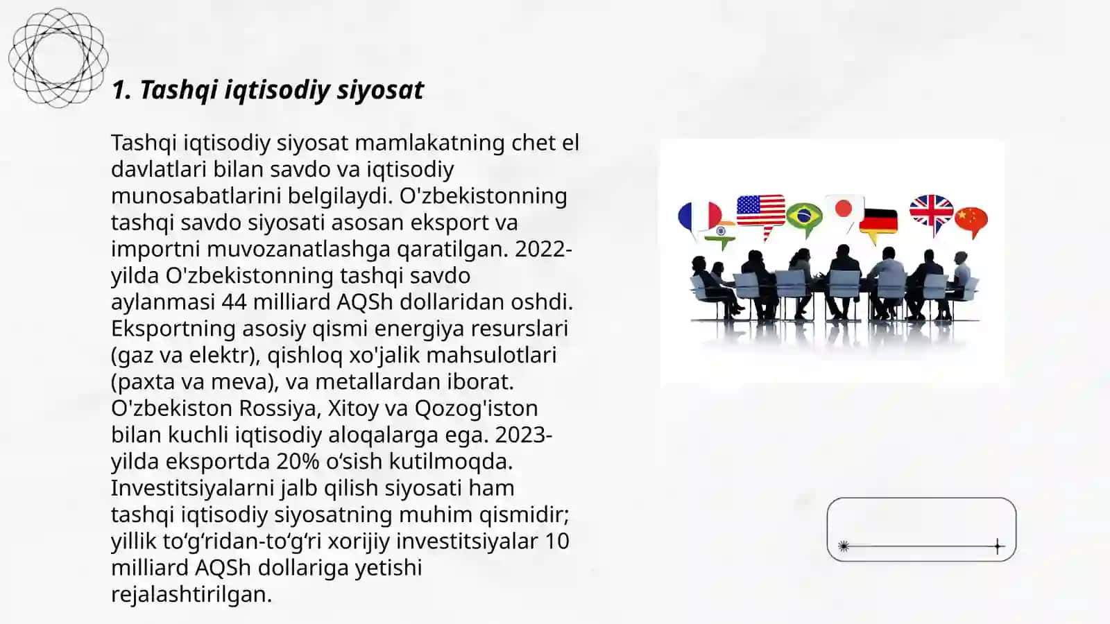 Tashqi Iqtisodiy Aloqalar 3