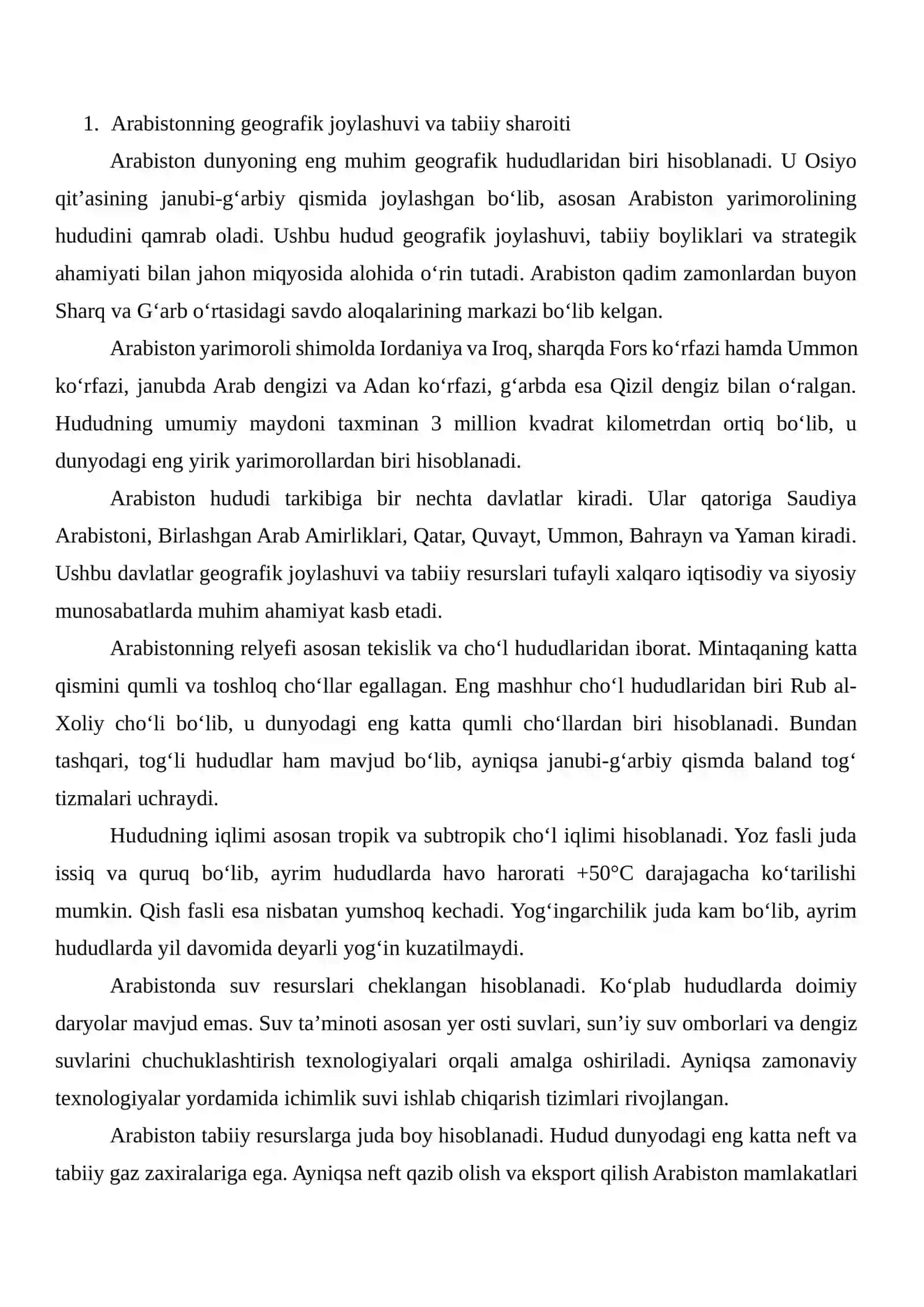 Arabiston 3