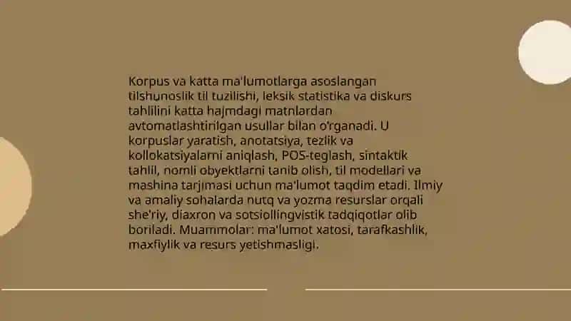 Tilshunoslikning yangi yo'nalishlari 3
