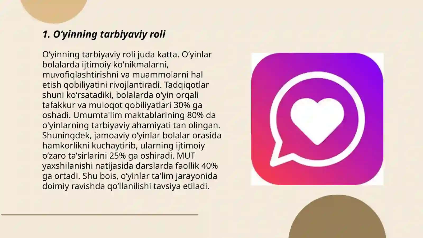Oʻyinlar-ijtimoiy faoliyat sifatida 3