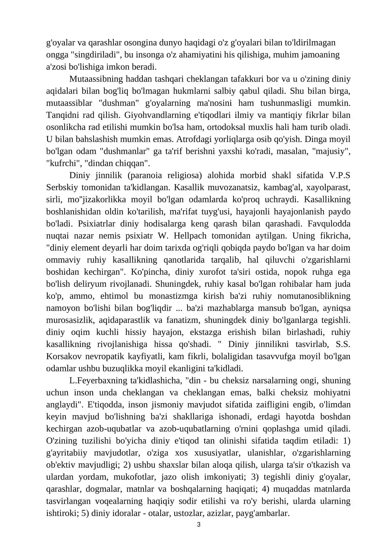 DINIY FANATIZM ASOSLARI VA MANBALARI 3