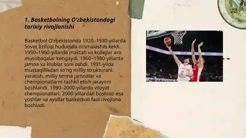 Basketbolning Oʻzbekistonda rivojlanishi 3