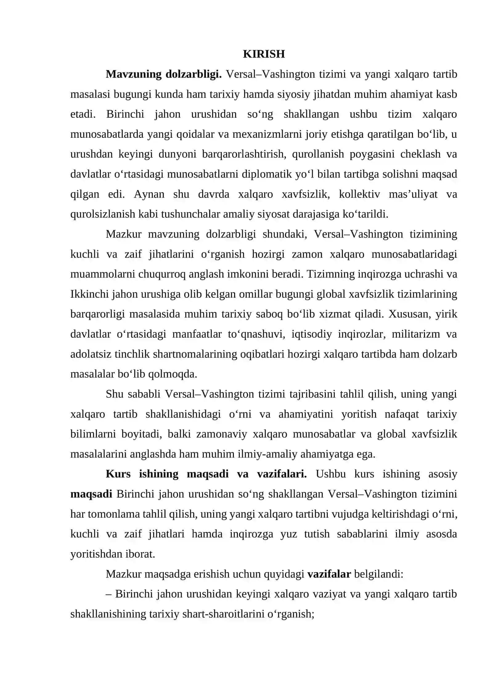 "Versal vashington tizimi va yangi xalqaro tartib" 3