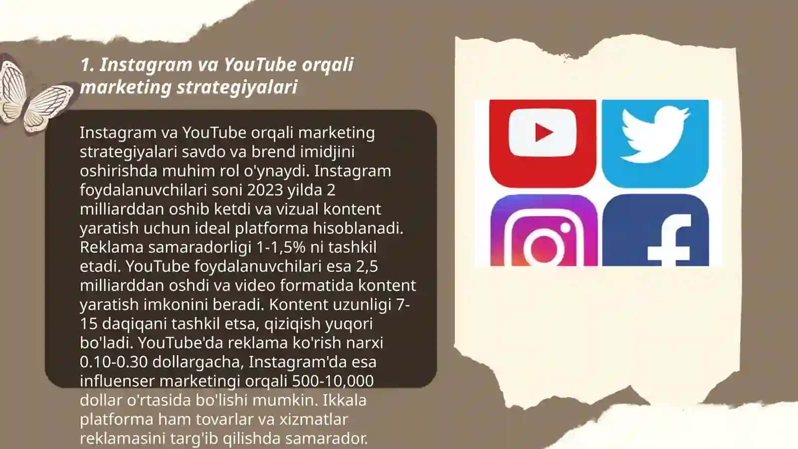 Instagram va YouTube orqali marketing strategiyalari 3