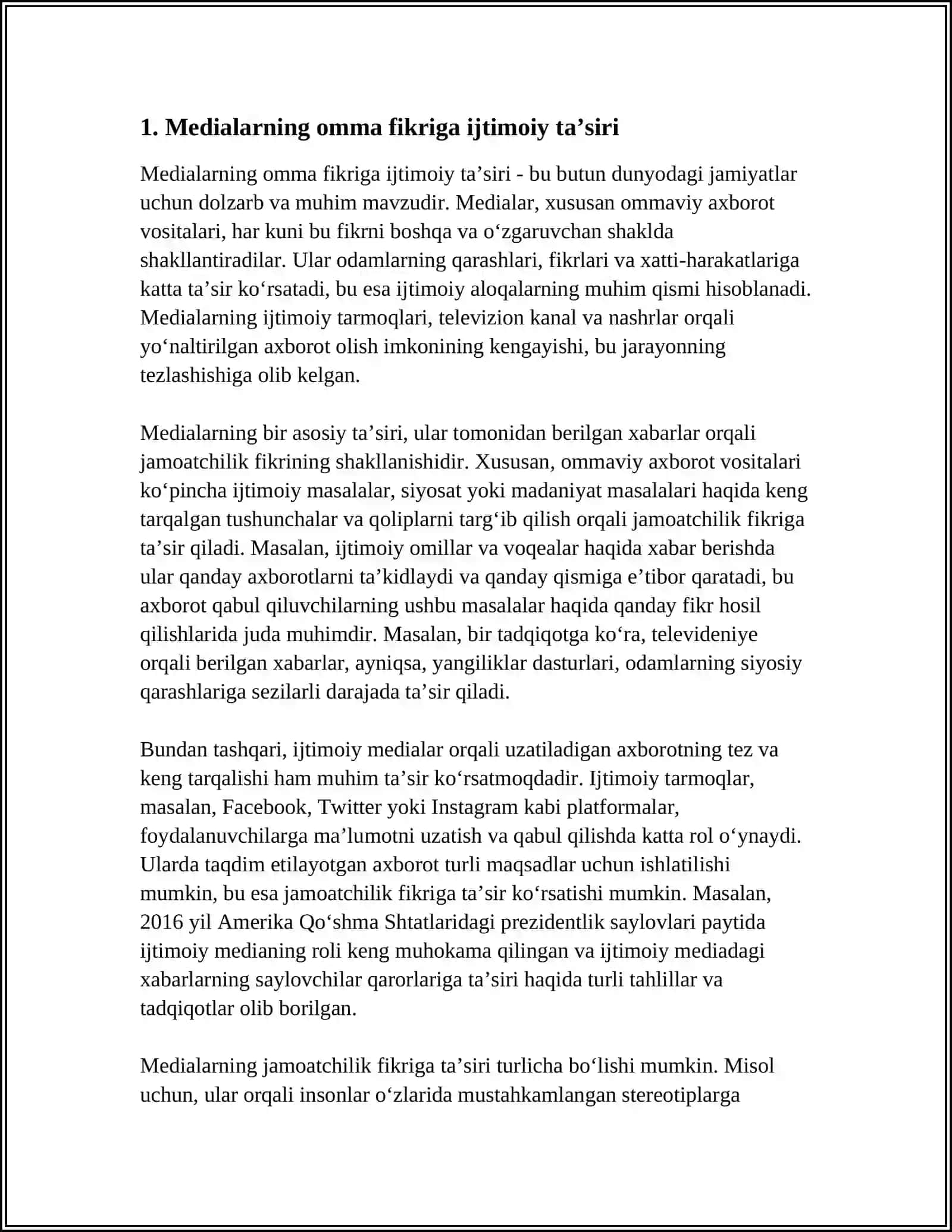 MEDIALARNING IJTIMOIY MAZMUNI 3