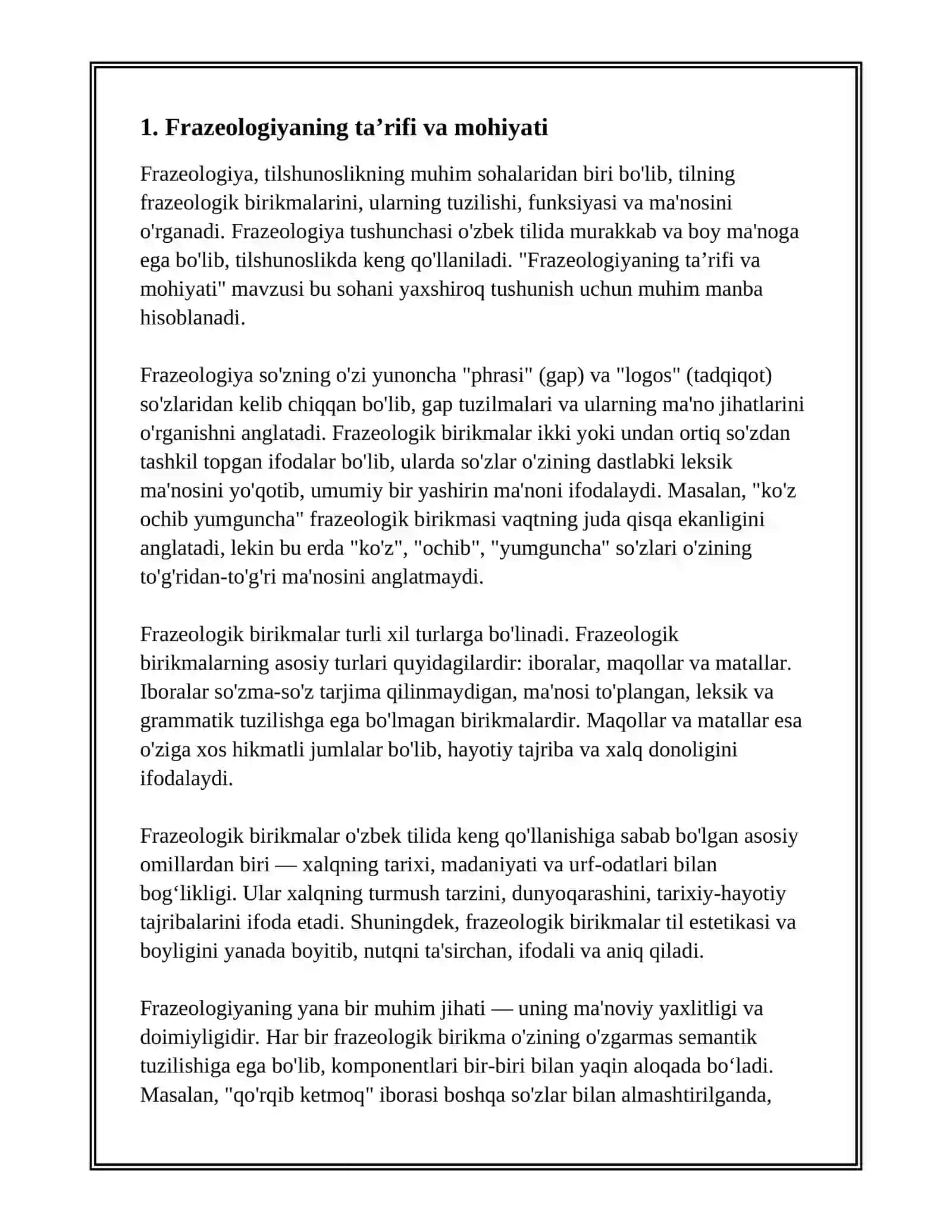 FRAZEOLOGIYA 3