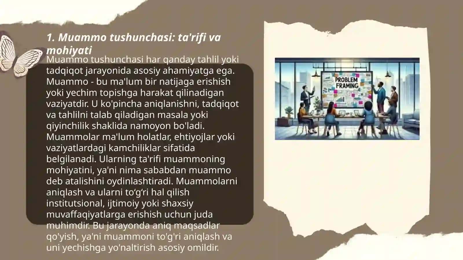 Muammo tushunchasi va uning tahlili 3
