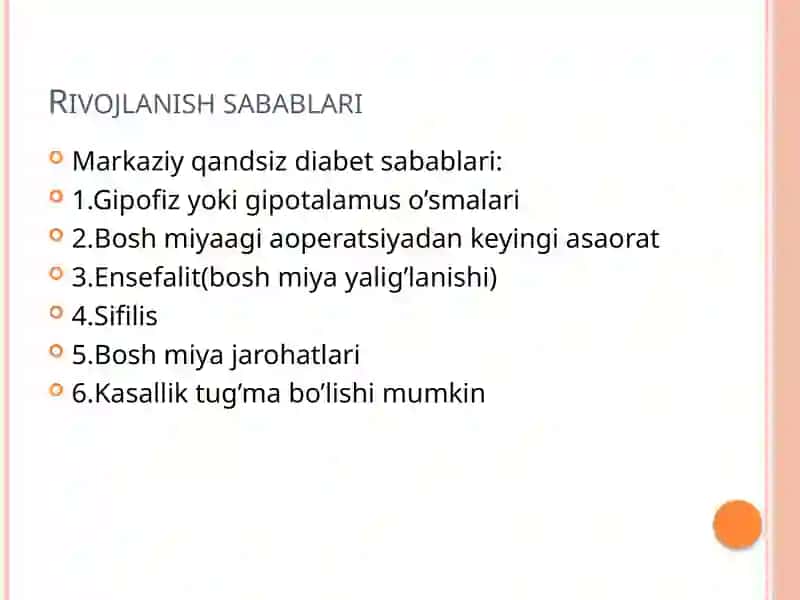 Qandsiz diabet-turlari 3