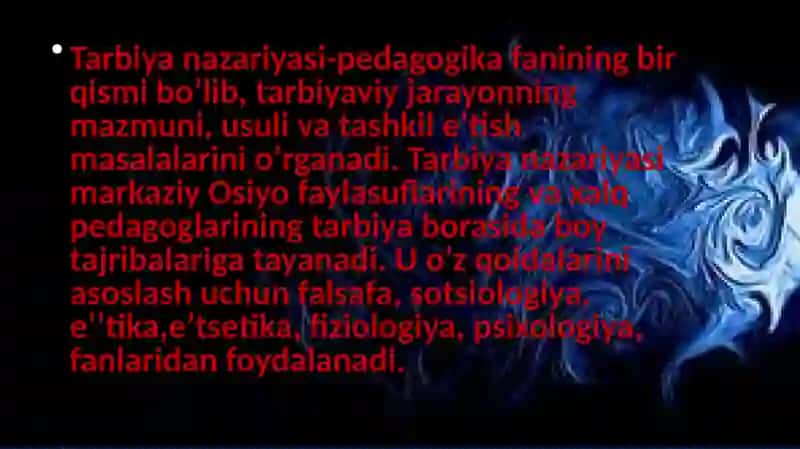 Pedagogik faoliyatda tarbiya turlari va usullari 3
