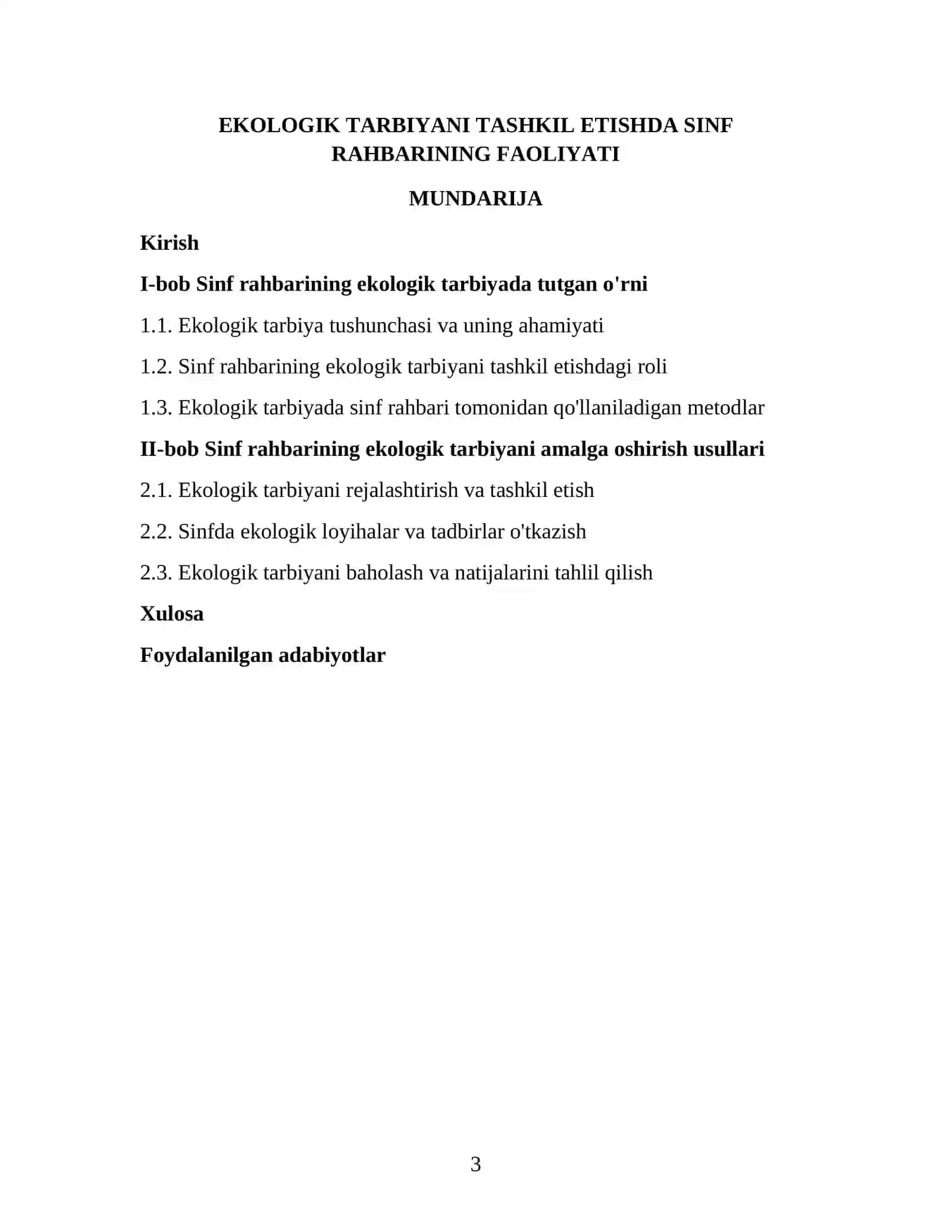 EKOLOGIK TARBIYANI TASHKIL ETISHDA SINF RAHBARINING FAOLIYATI 3