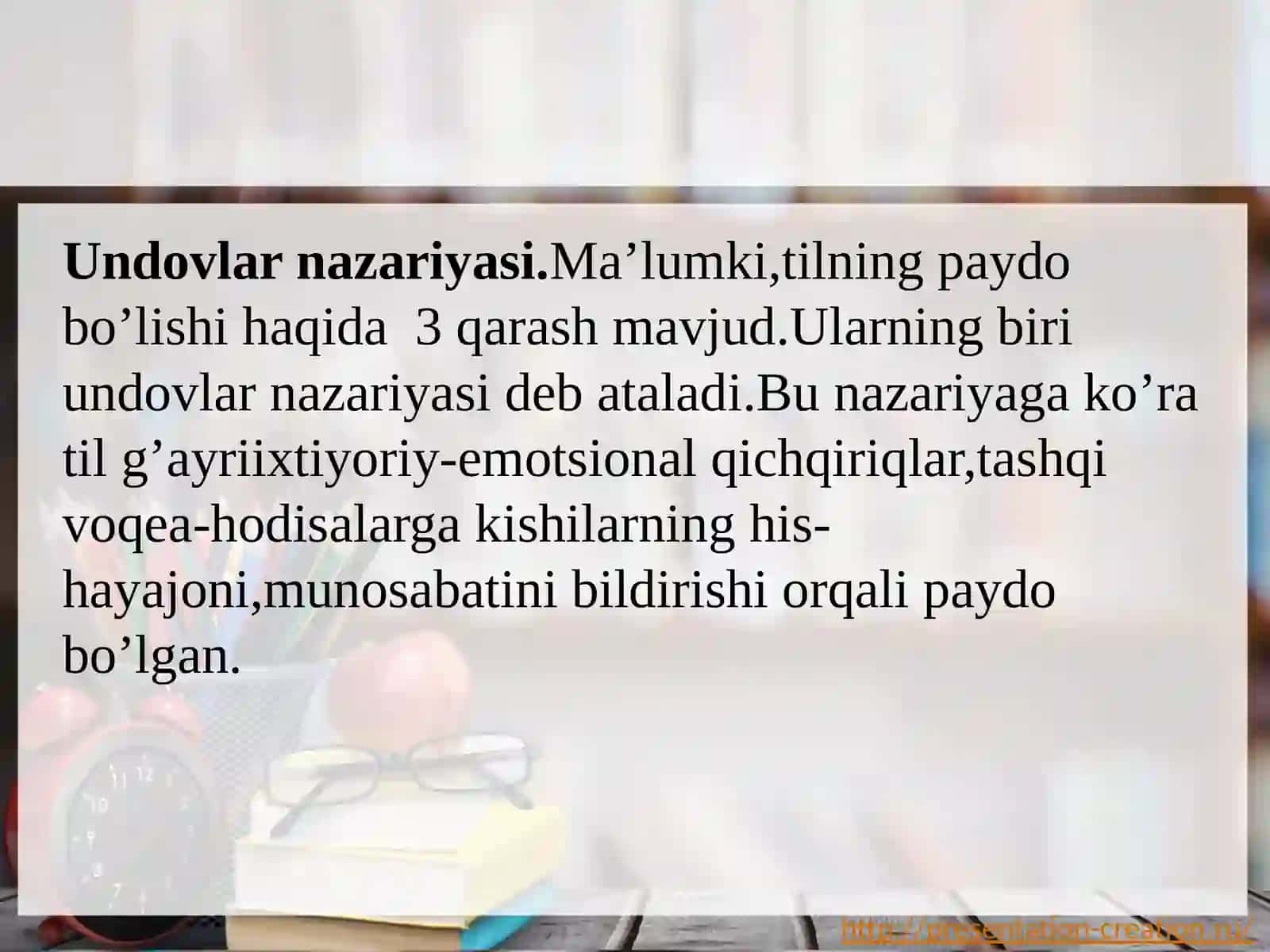 UNDOV SO’ZLAR 3