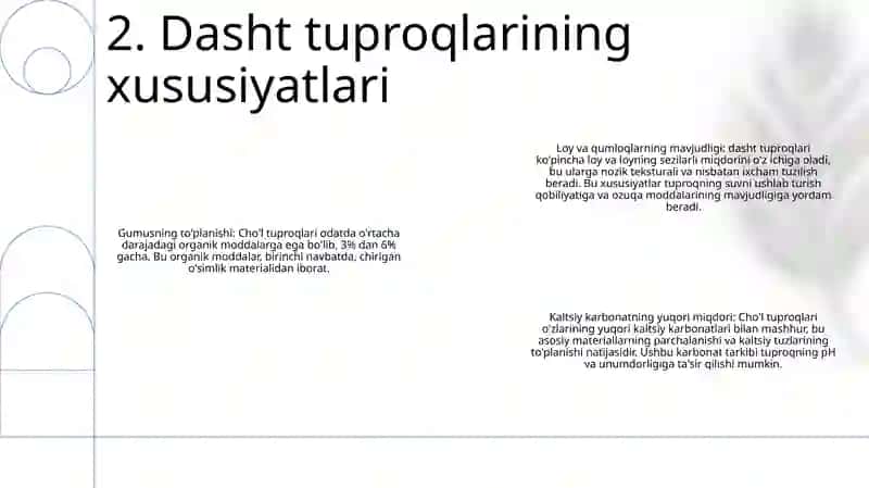 Buta - Dasht Oblasti Tuproqlari 3