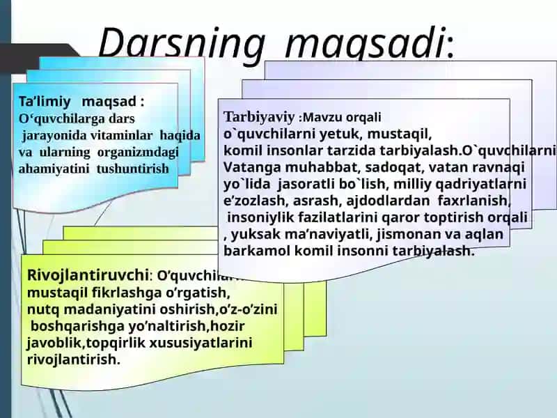 Vitaminlar va ularning ahamiyati 3