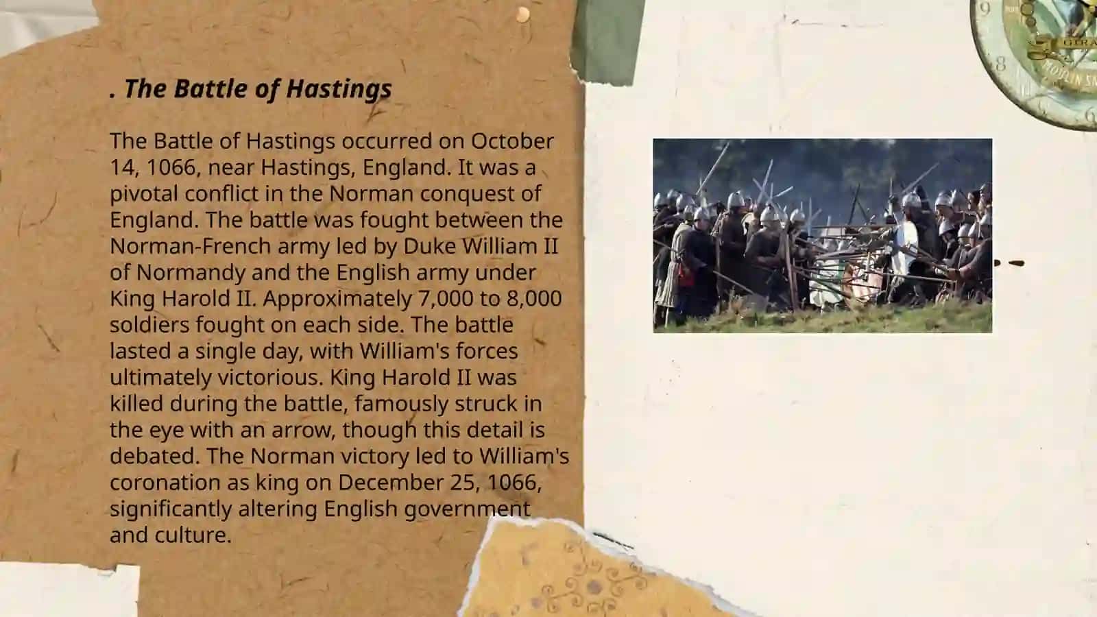 The Battle of Hastings 3