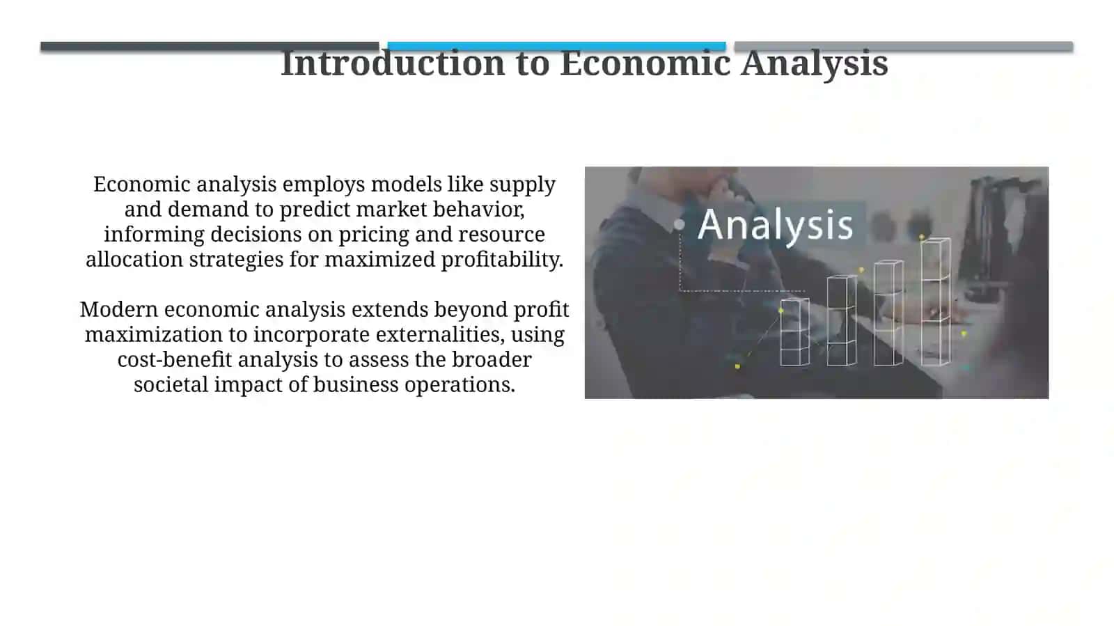 Economic Analysis in Modern Business Management 3