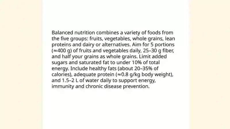 Keeping healthy 3