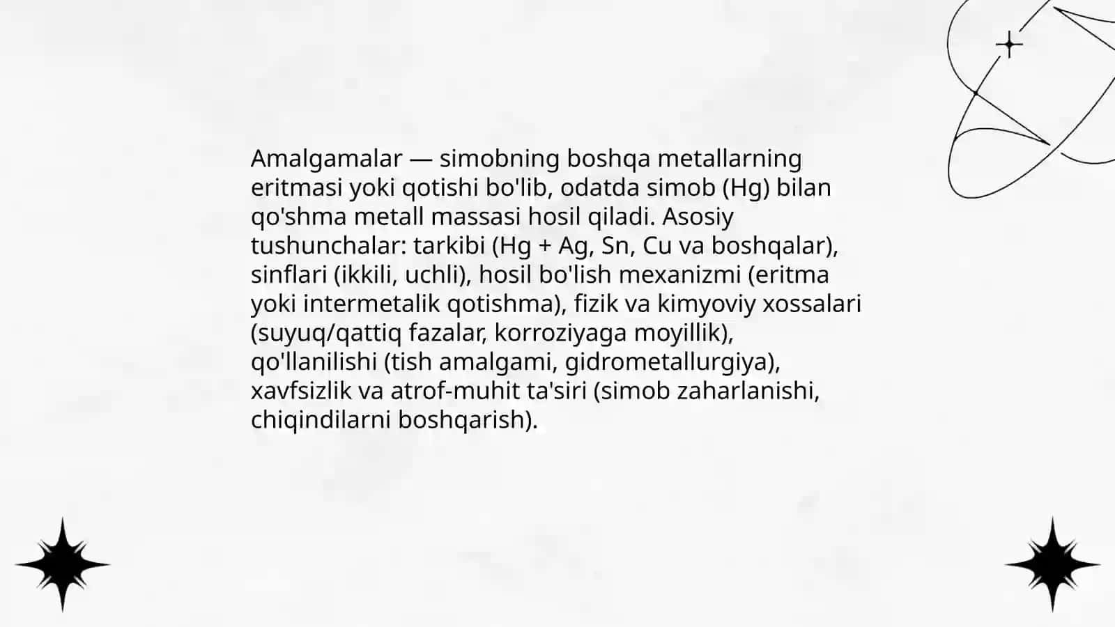 Amalgamalar 3