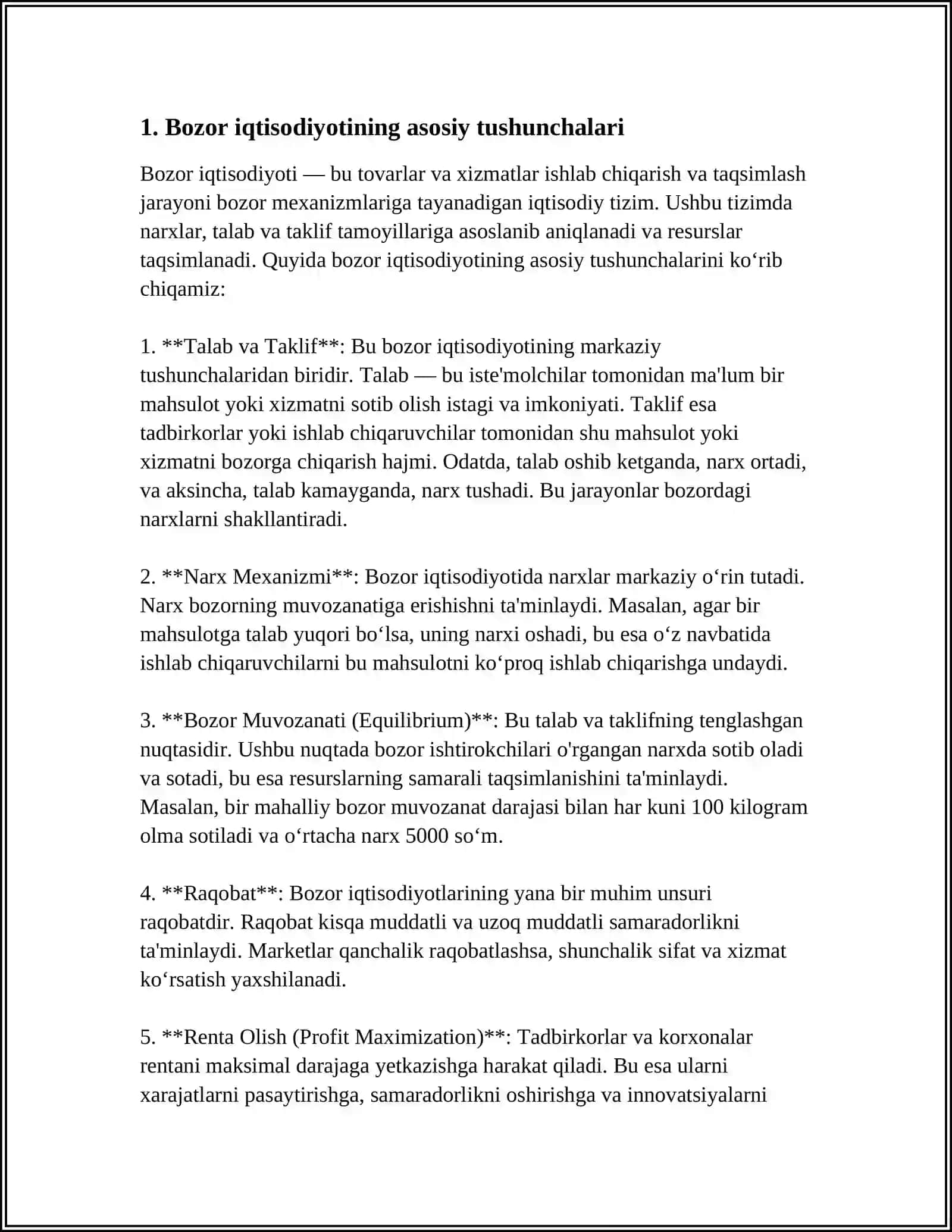 BOZOR IQTISODIYOTINI TARTIBGA SOLISH MEXANIZMI 3