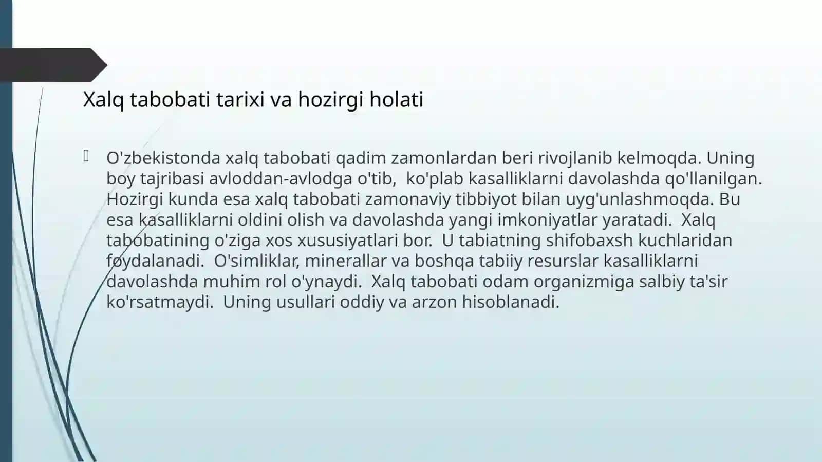 Xalq tabobati va uning ahamiyati 3