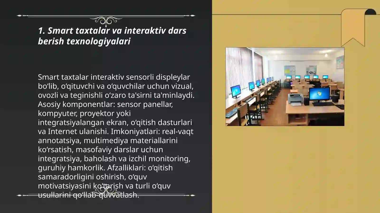 Zamonaviy òquv-texnik vositalari va ularning imkoniyatlari 3