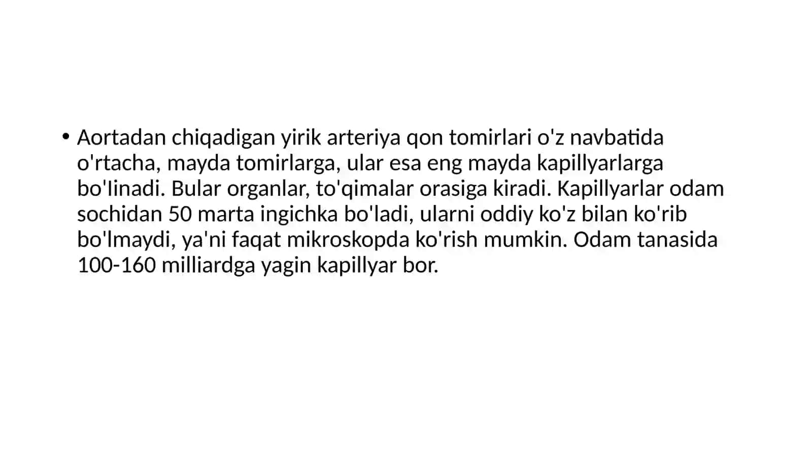 Yurak va qon-tomir tizimi 3
