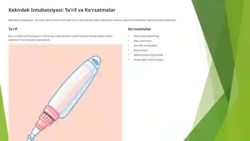 Kekirdak Intubatsiyasi va Traxeobronxoskopiya 3