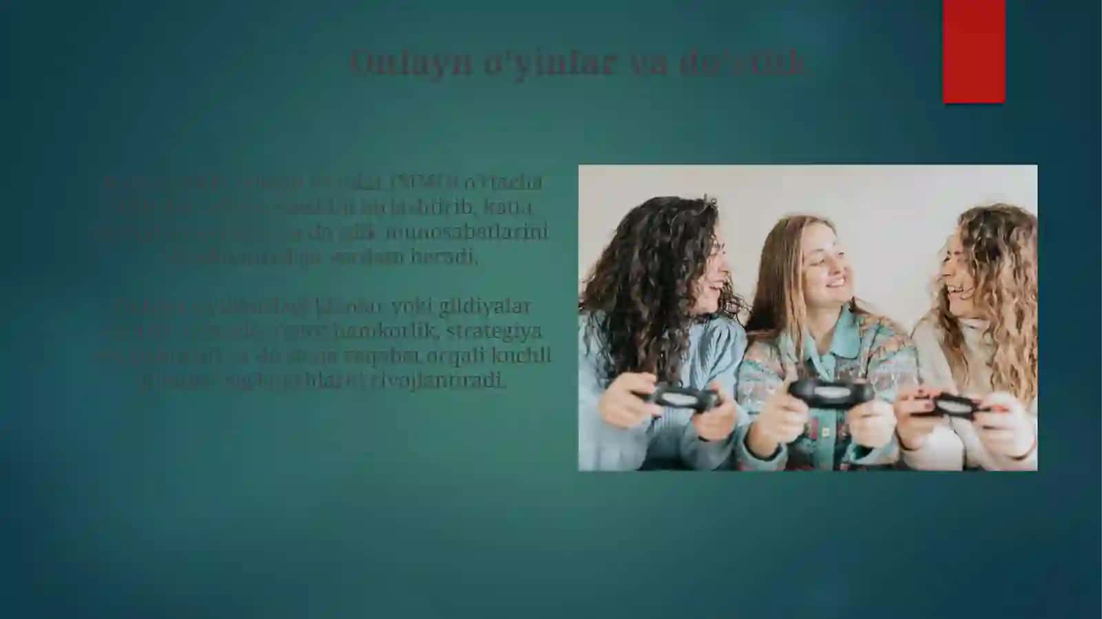 O'yinlar va ijtimoiy faoliyat 3
