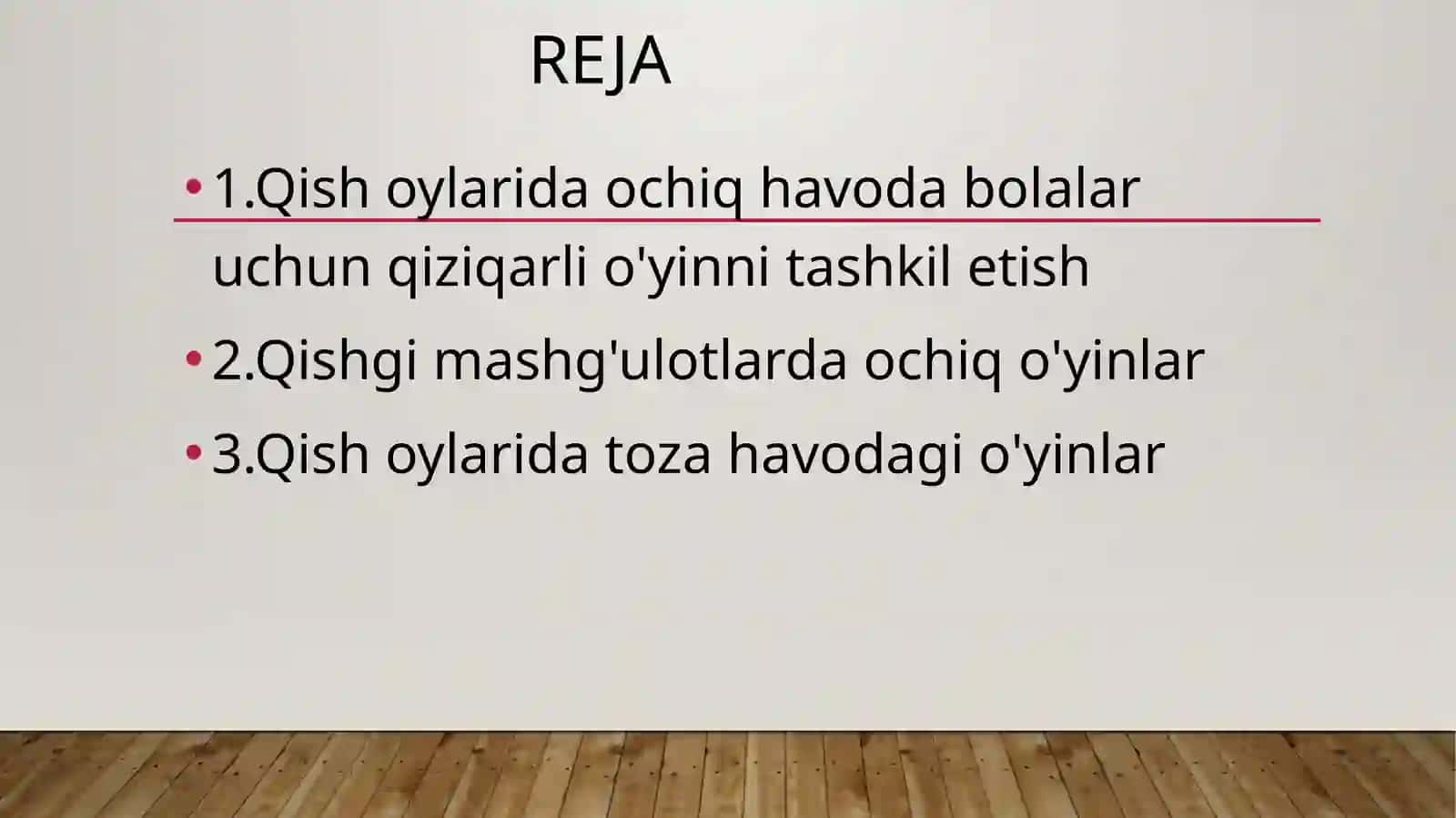 Qish o'yinlarini tashkil etish 3