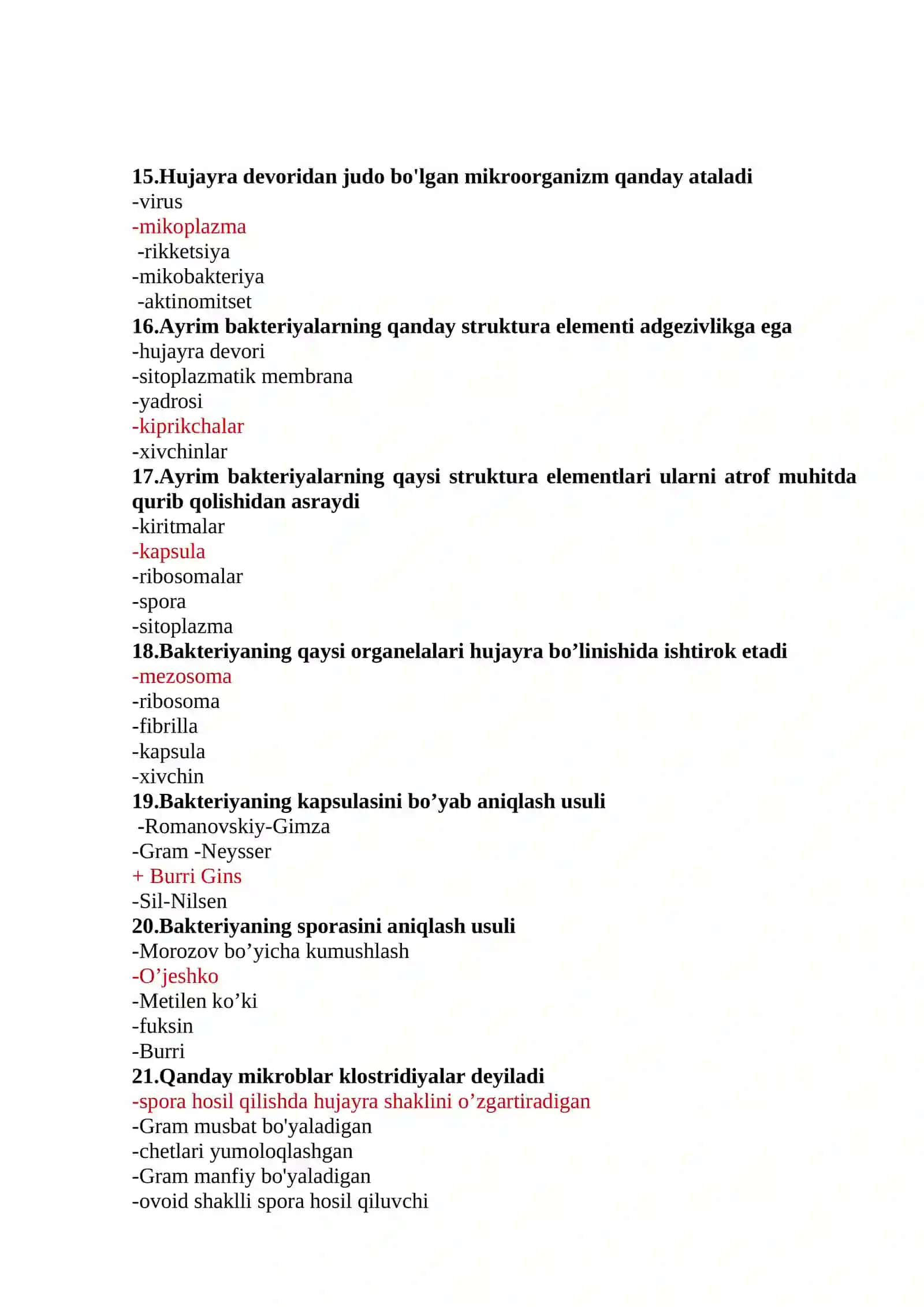 Mikrobiologiya oraliq 3