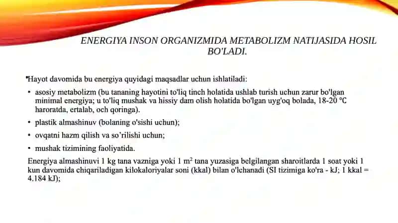 BOLALARDA ENERGIYA ALMASHINUVINING XUSUSIYATLARI 3