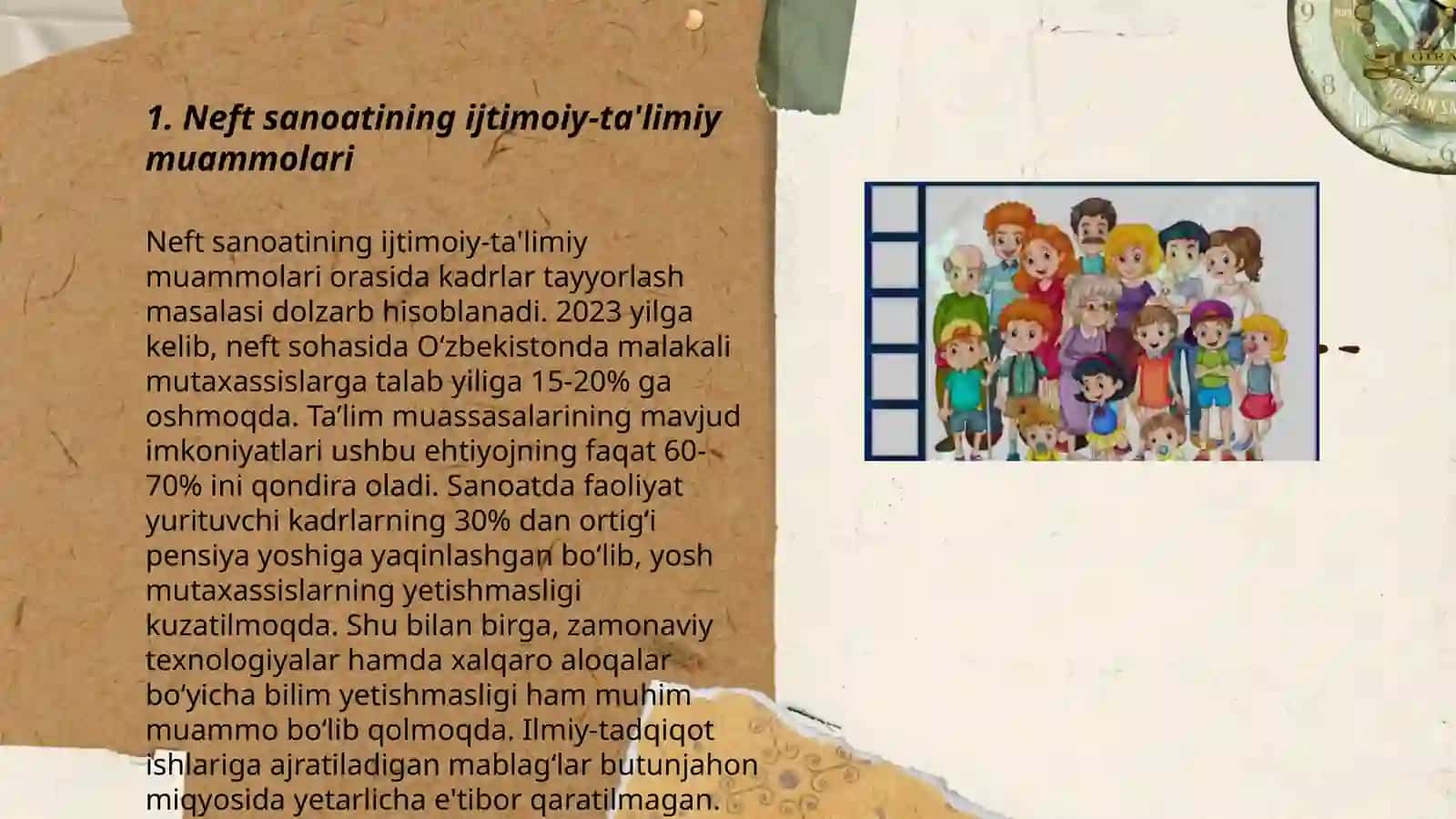 Neft sanoatining ijtimoiy-ta'limiy muammolari 3