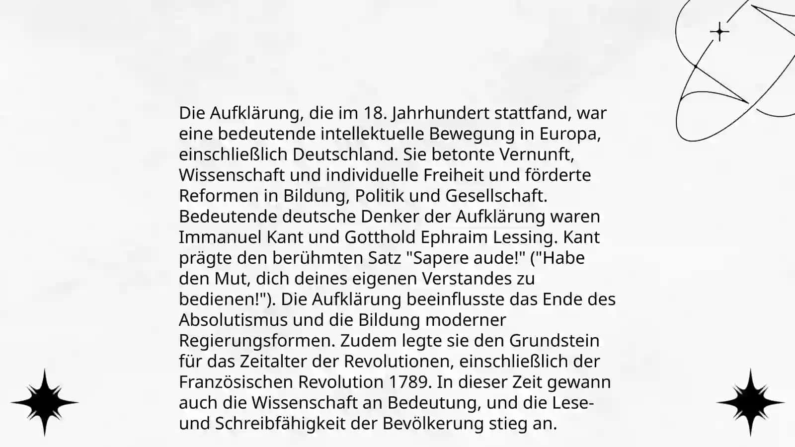 Epoche der Aufklärung: Merkmale, Literatur, Autoren & Werke 3