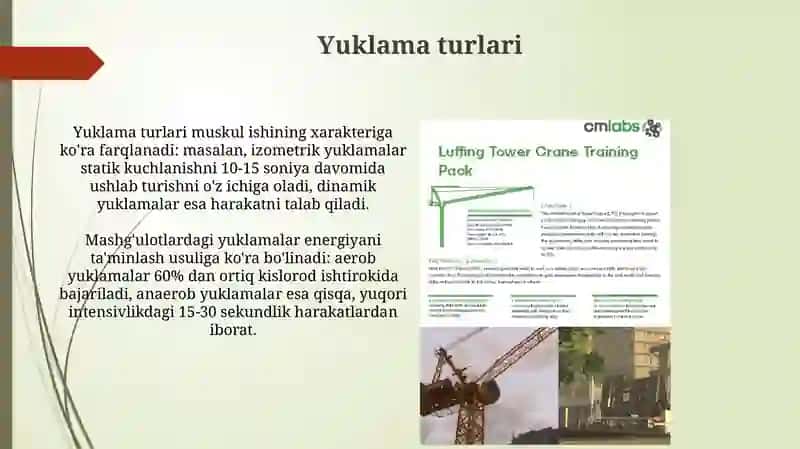 Mashg'ulotlarda yuklamalarni nazorat qilish 3
