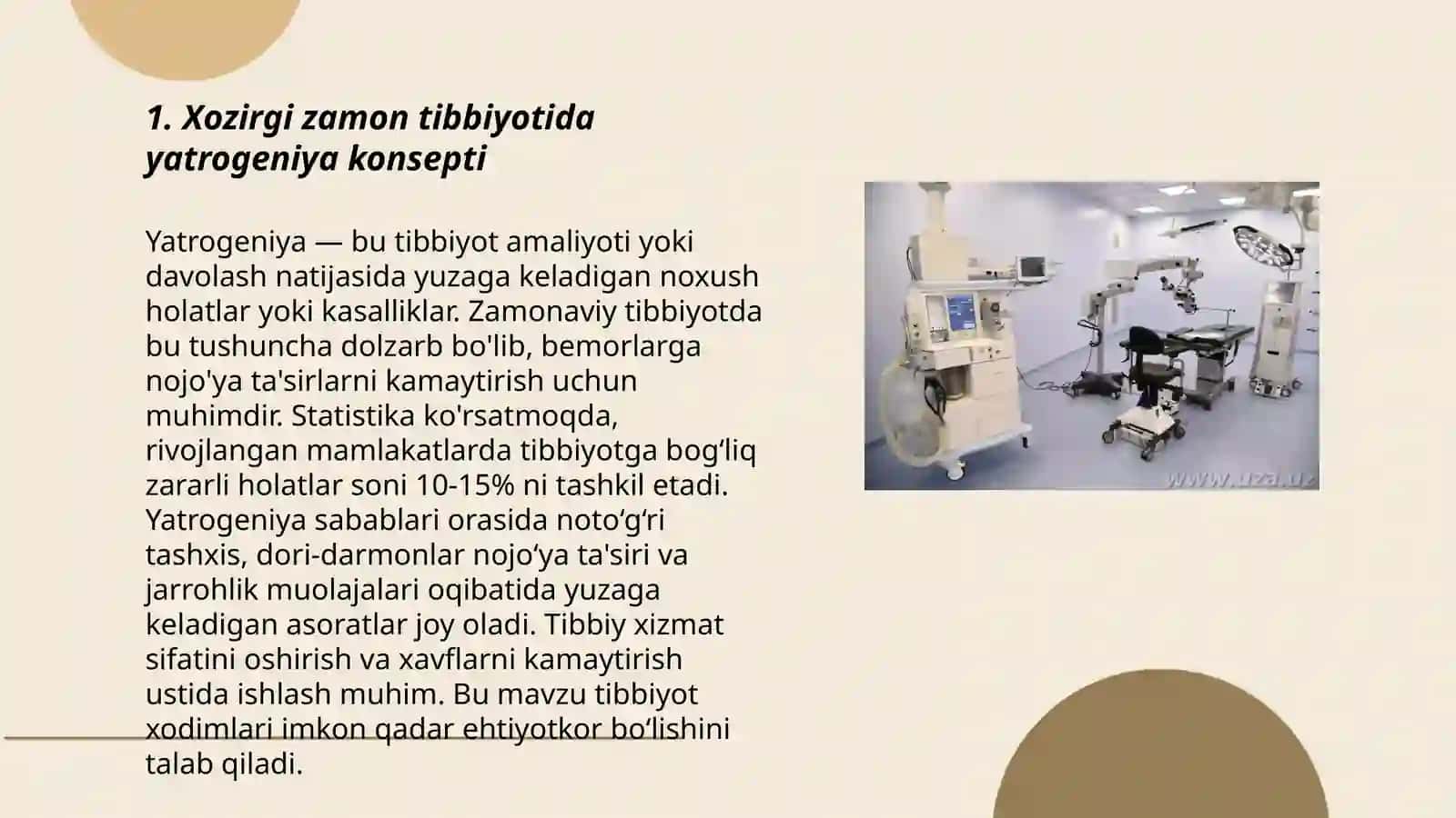 Xozirgi zamon tibbiyotida yatrogeniya muammolari 3