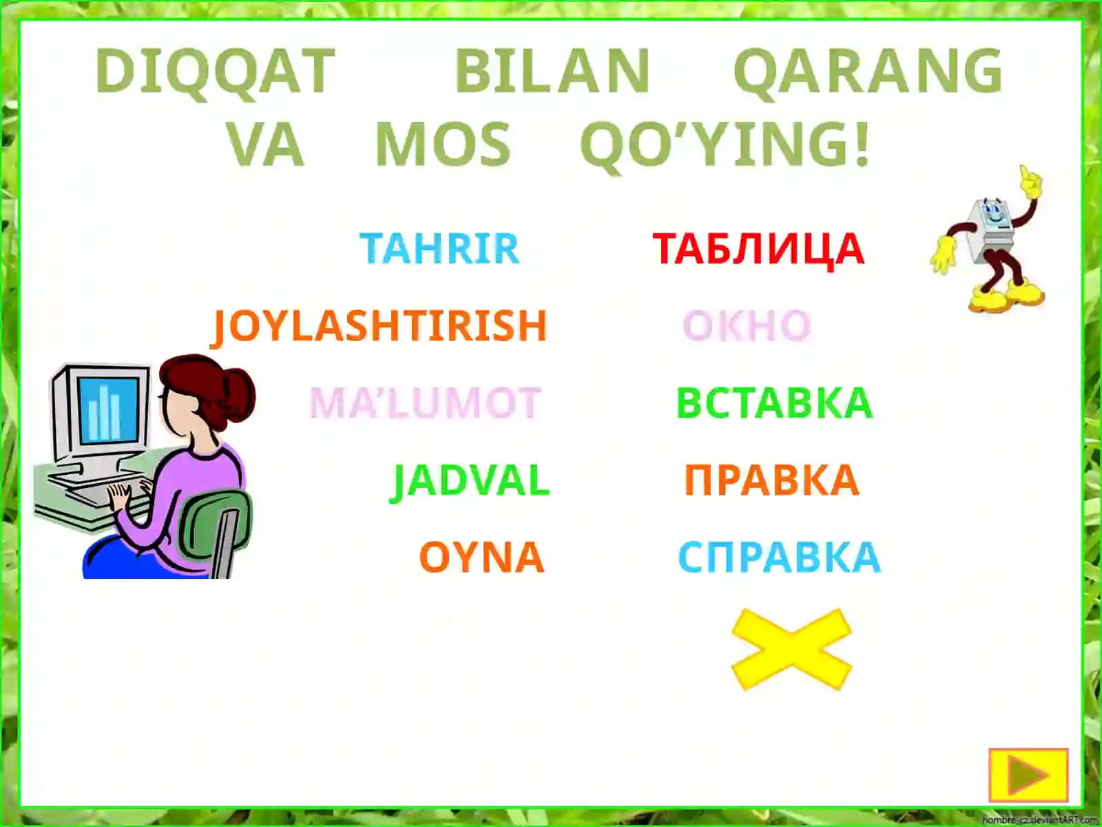 MSWORDDAMATN YOZISH QOIDALARI 3