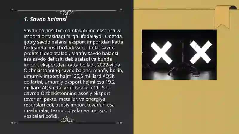 Savdo balansi 3