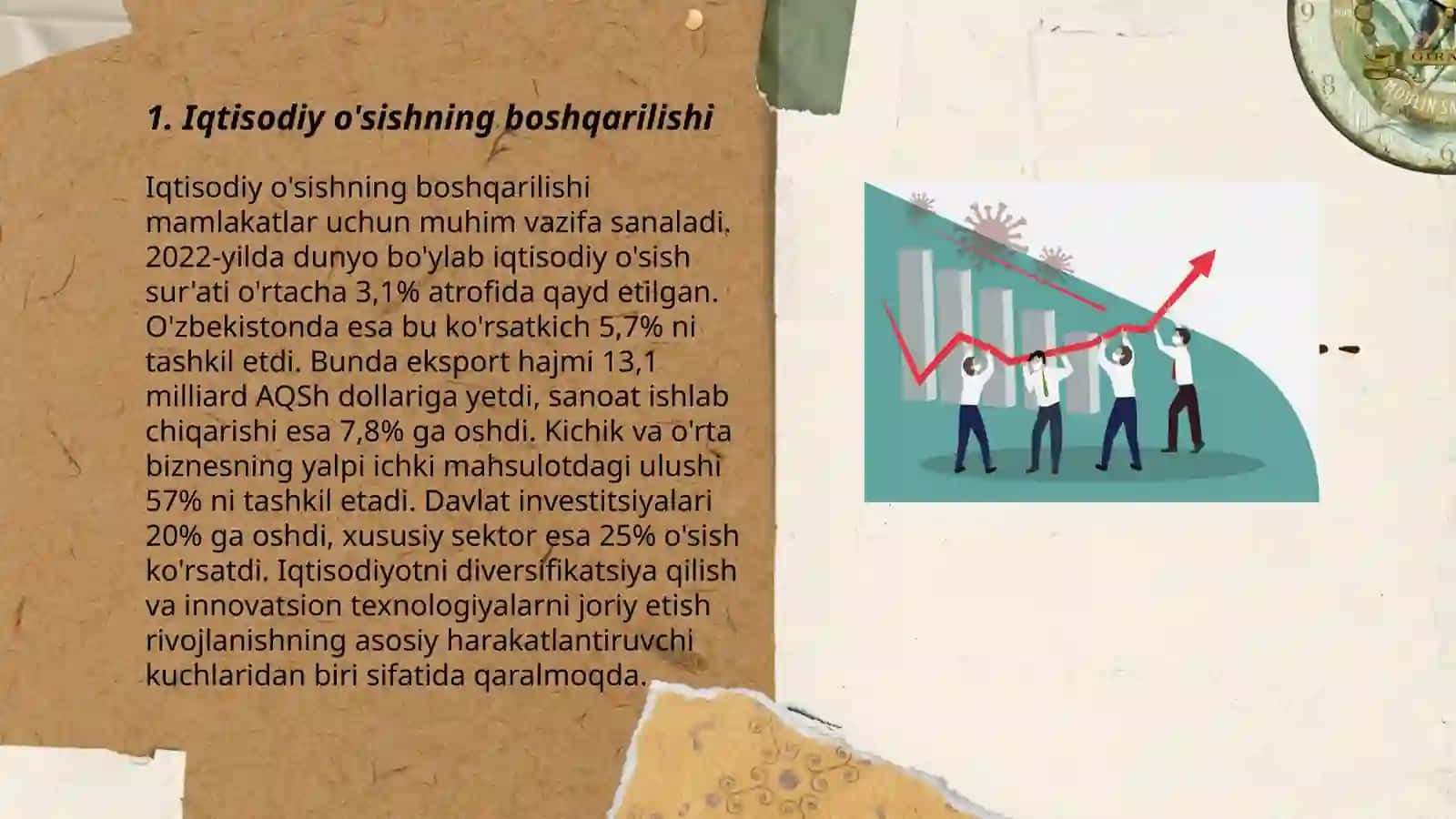 Iqtisodiy o'sishning boshqarilishi 3